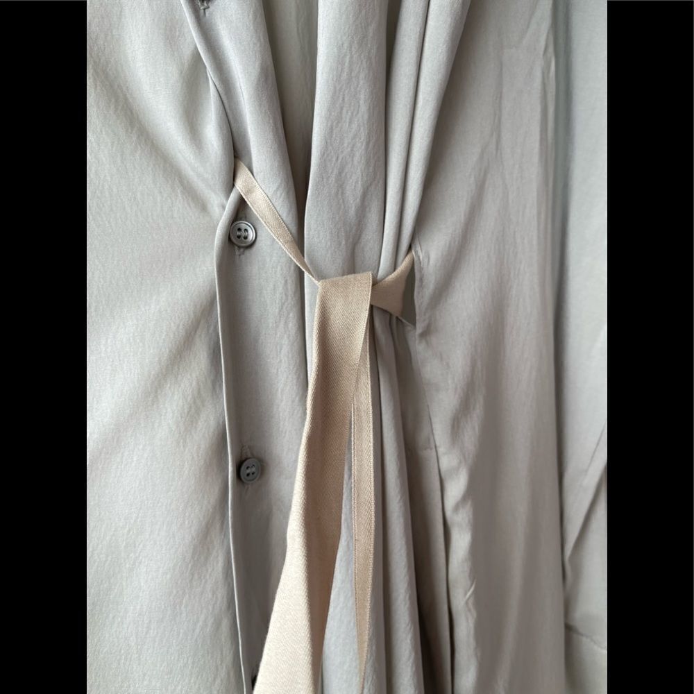 A.F.VANDEVORST SILK BUTTON DOWN MAXI DRESS 38 - Picture 3 of 9